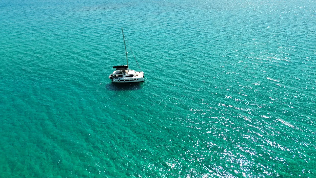 Turquoise waters